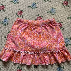 Little Girls Lilly Pulitzer Oranges' Skirt
